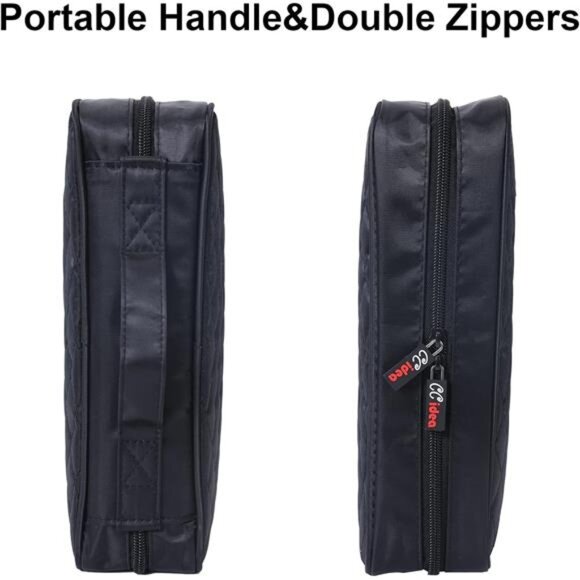 CCidea 200 Capacity CD/DVD Case Holder Portable Wallet Disc Storage Binder - Picture 4 of 7